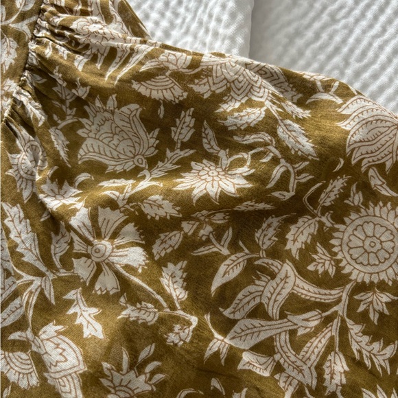 Daughters of India Cotton Voile Billow Sleeve Mini Kyra Dress - Picture 14 of 14